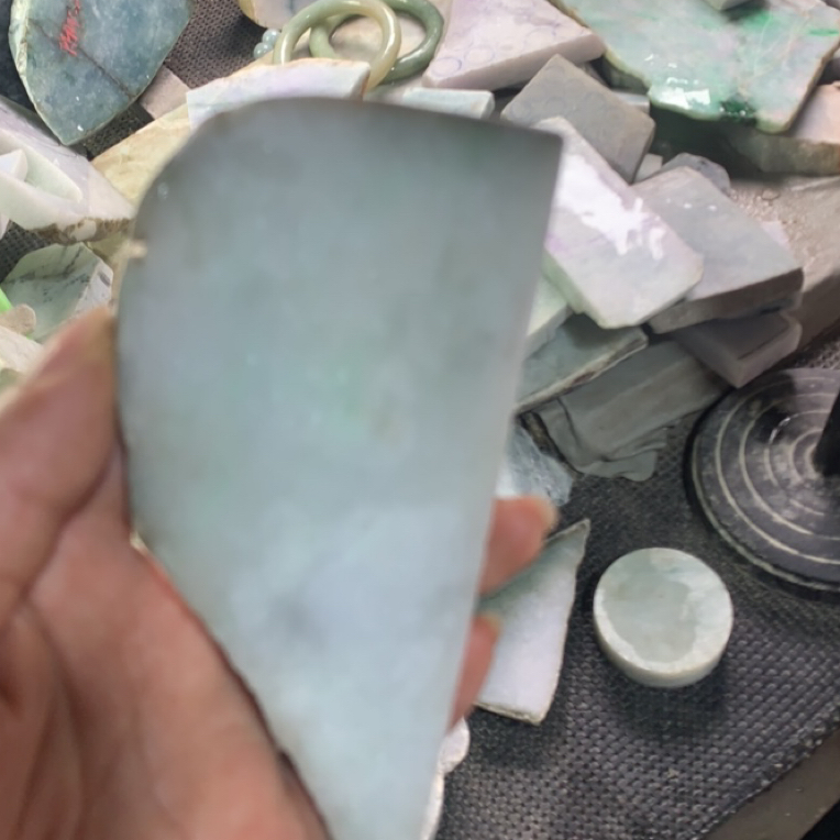 天然翡翠料子1号