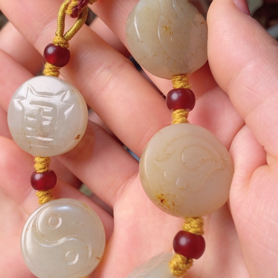 和田玉颈饰未镶嵌@***露