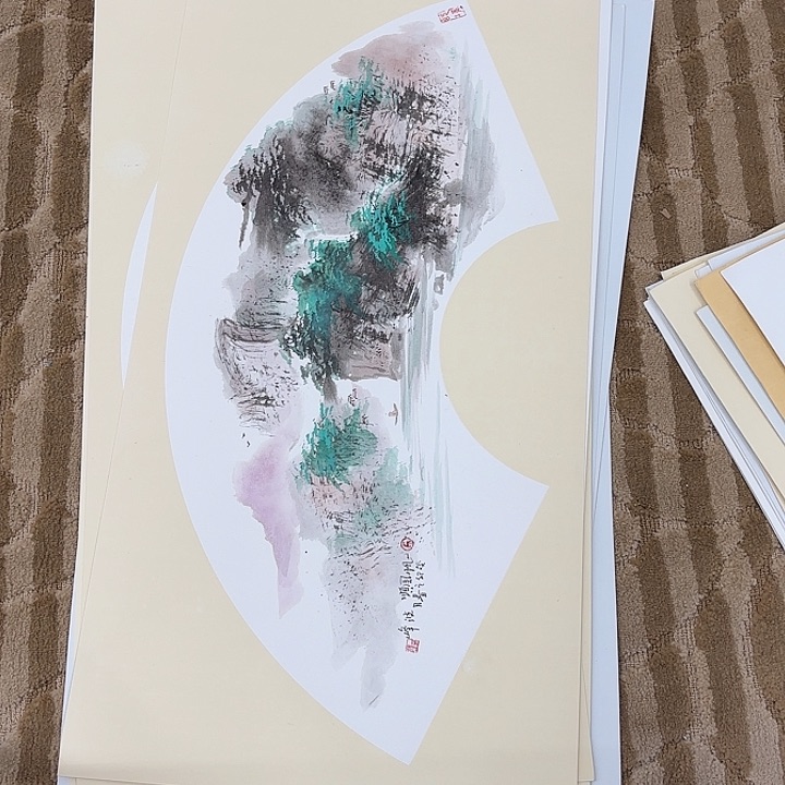 国画广***民花鸟的翅膀和翅膀