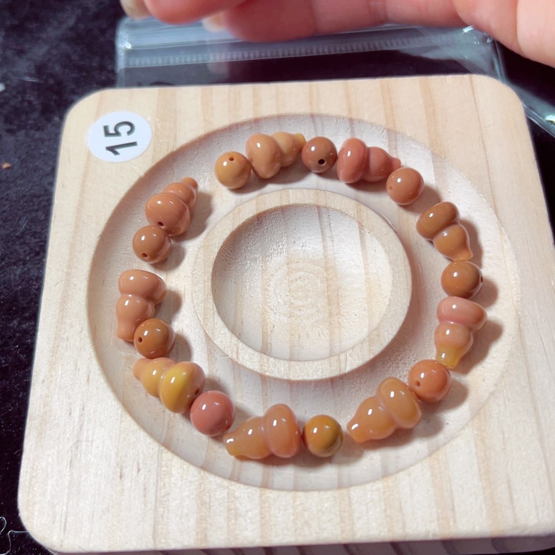 石英质玉手链未镶嵌晶*17