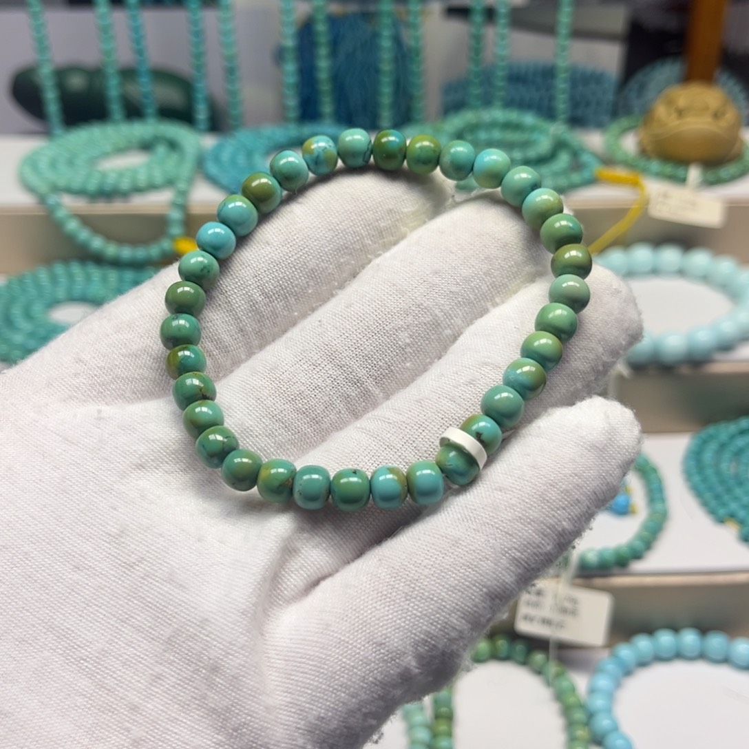 绿松石未镶嵌手链
