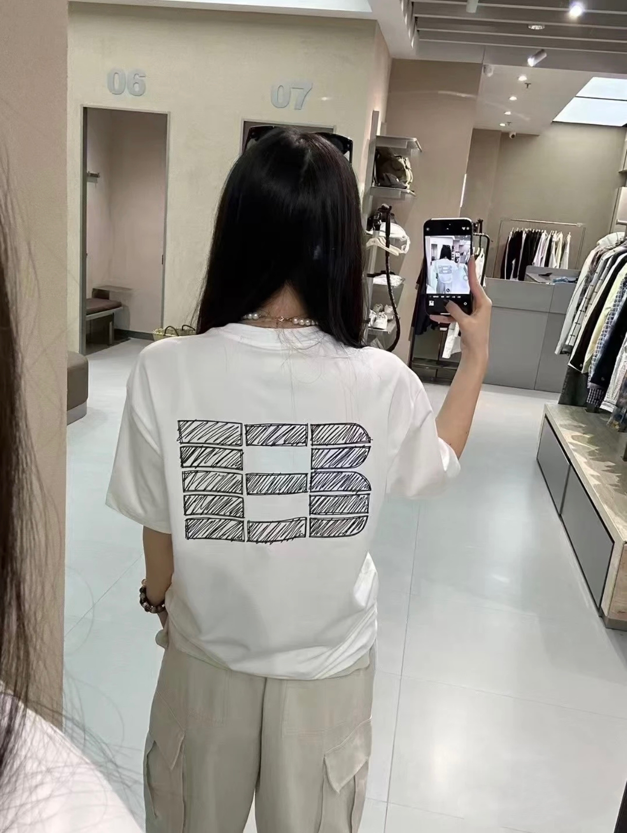 手绘立体涂鸦真的好有质感～冰凉感短袖T恤 男女同款（微瑕）