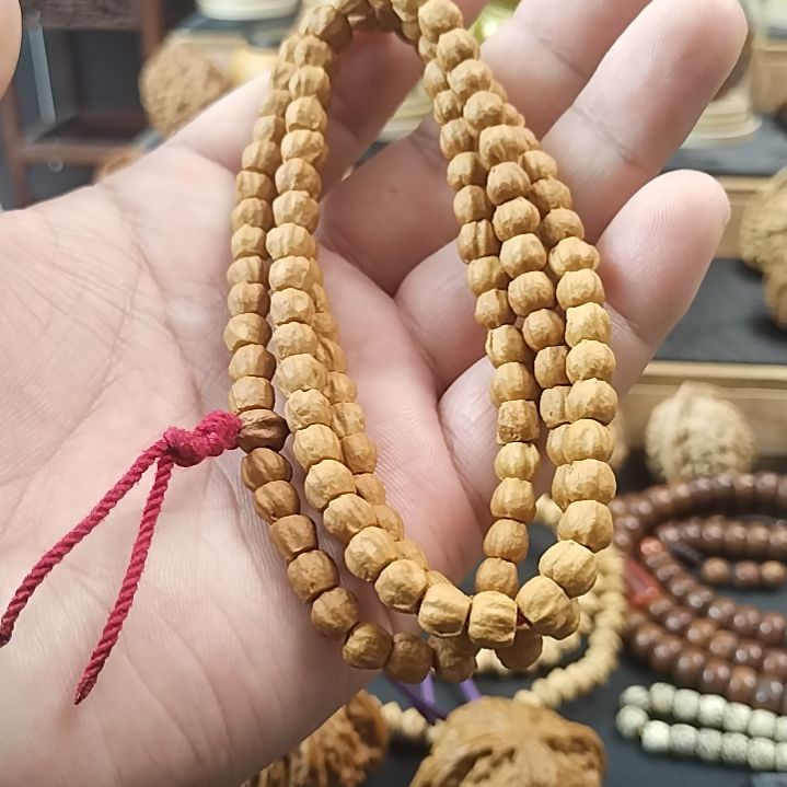 猴头核桃把件文玩核桃，百香籽108