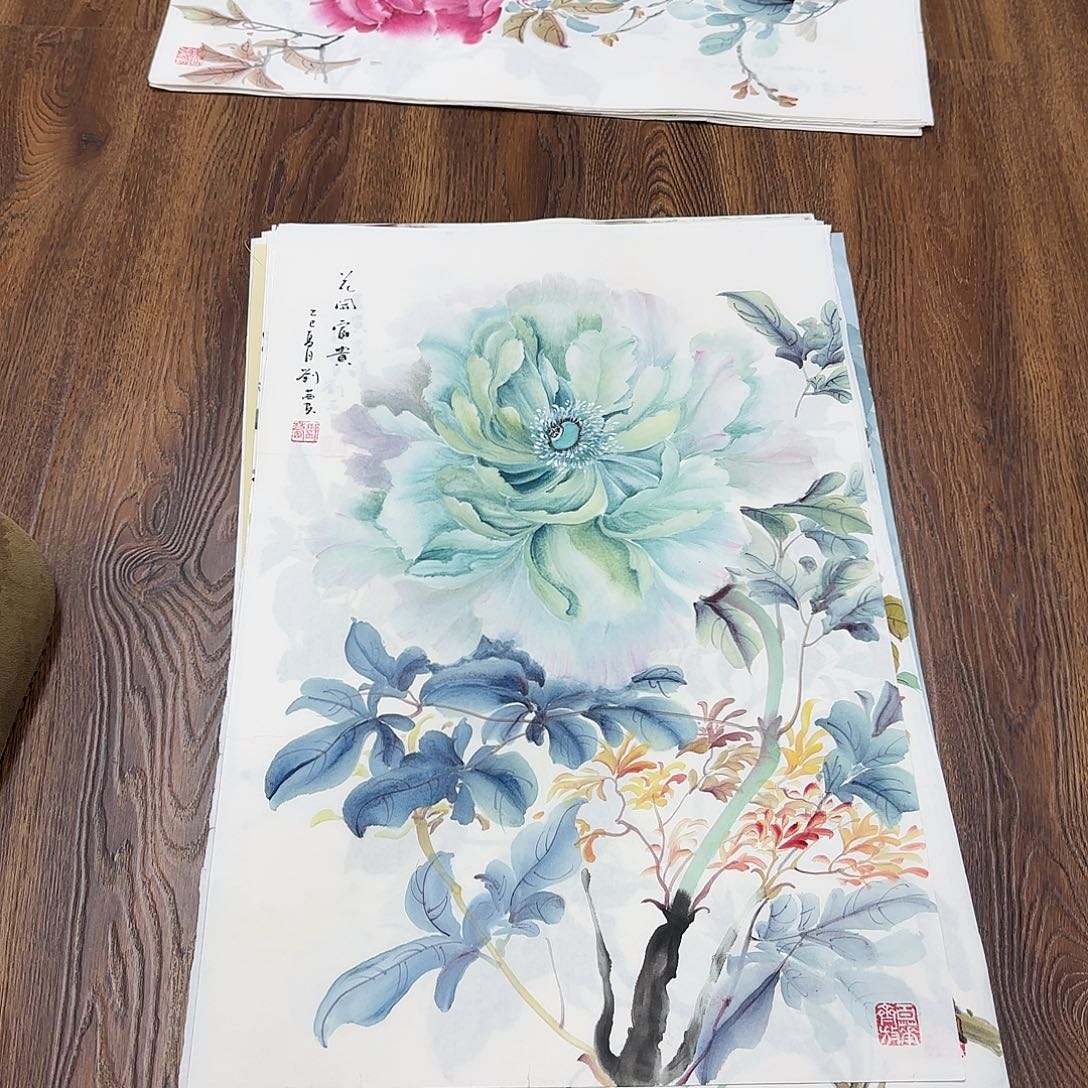 国画国画作品集一个
