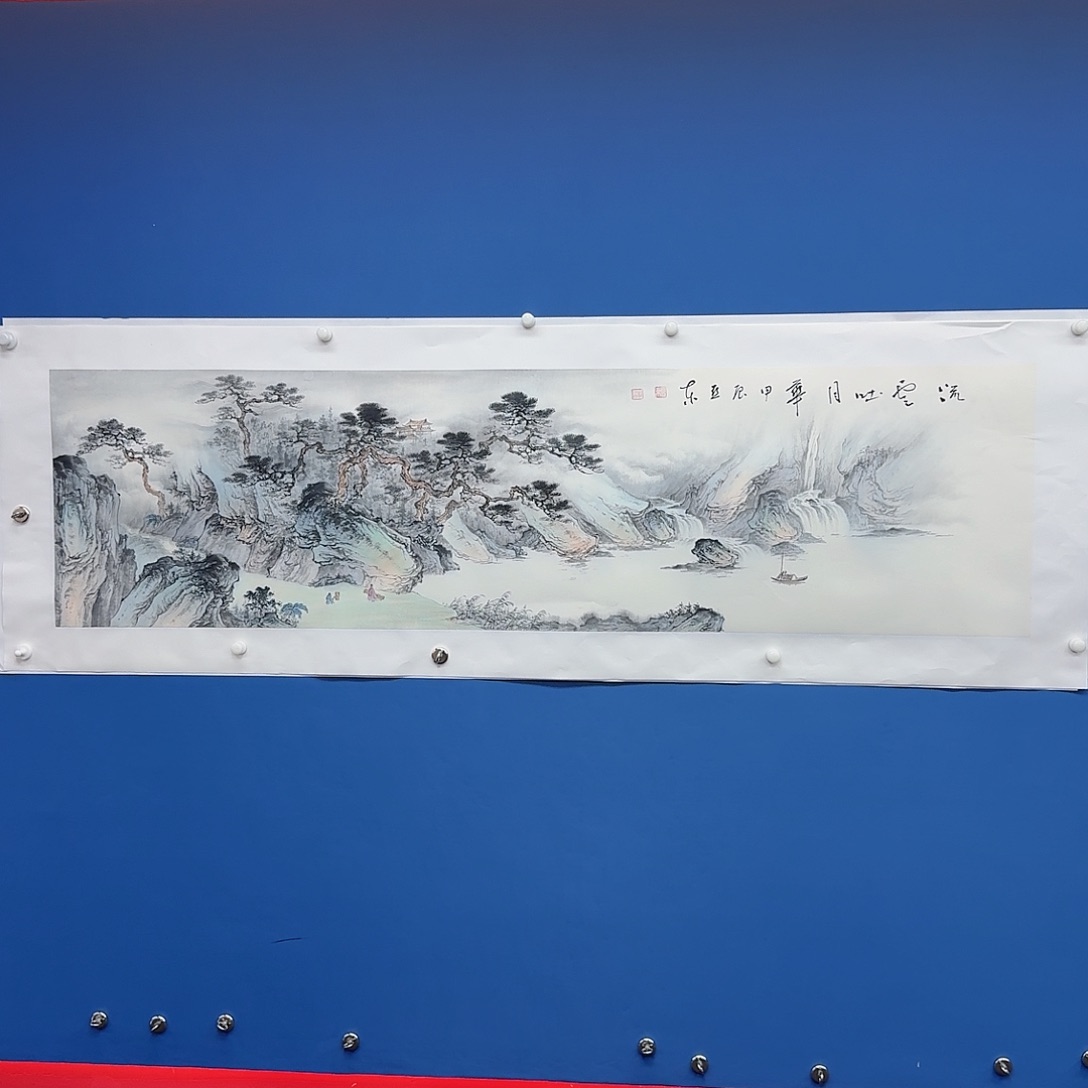 国画多次参加国内外大型