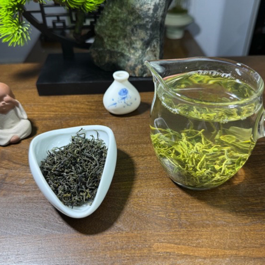 崂山绿茶2025年崂山大田茶（碧螺春）