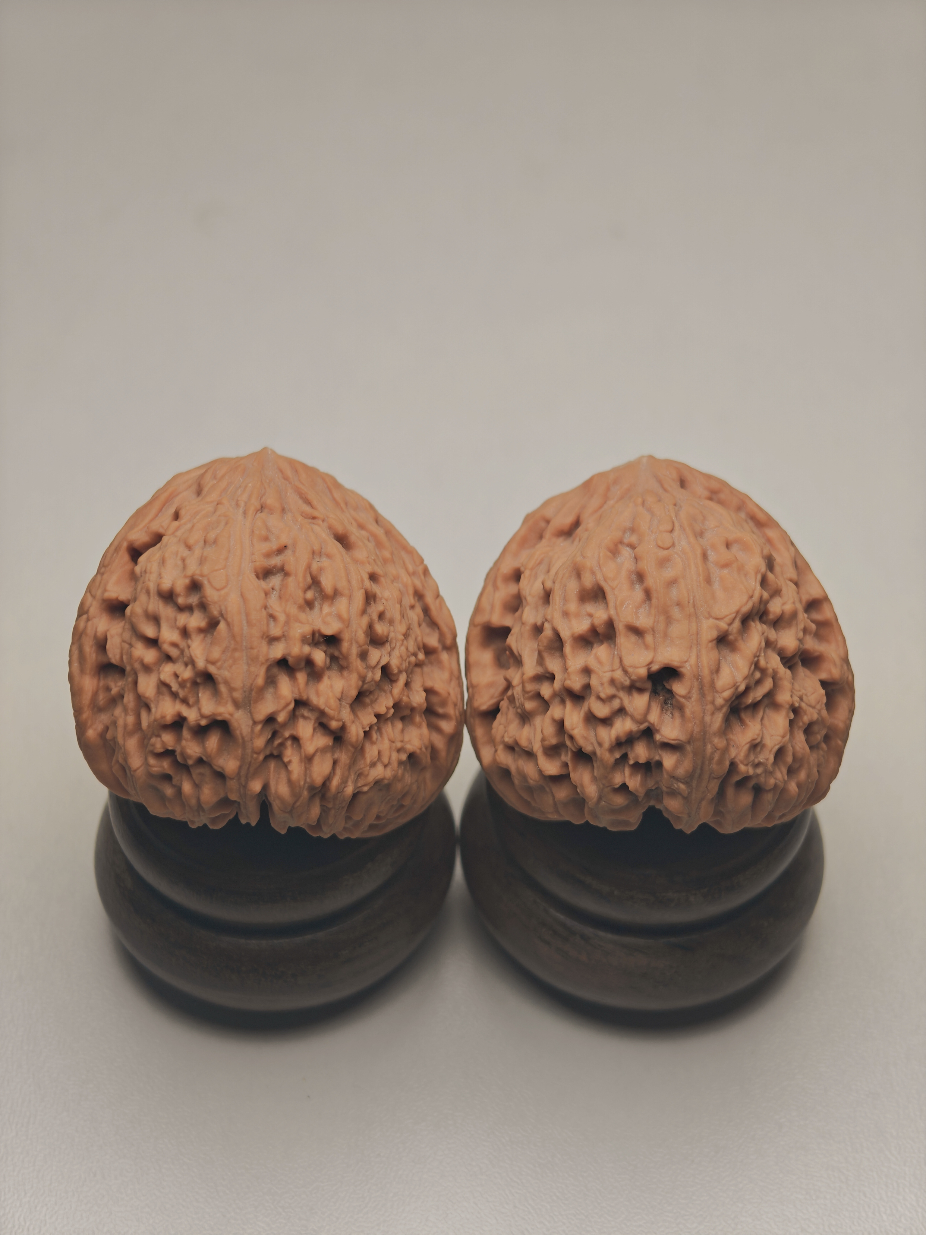 【收藏对】二维码南将-边38.5-文玩核桃把件