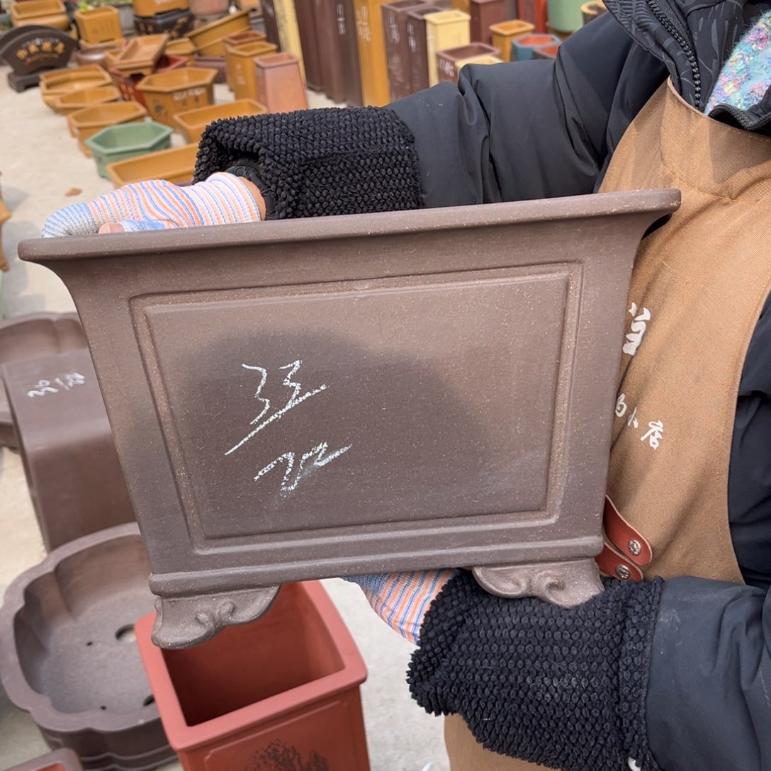 紫砂花盆盆景艺术