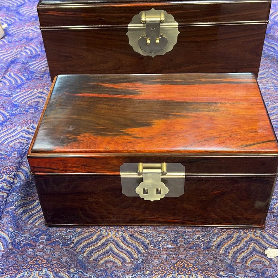 【闪购商品】红酸枝木类成套家具盒子