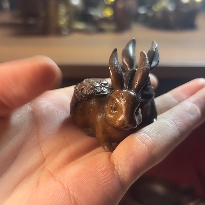 铜器摆件收收藏藏