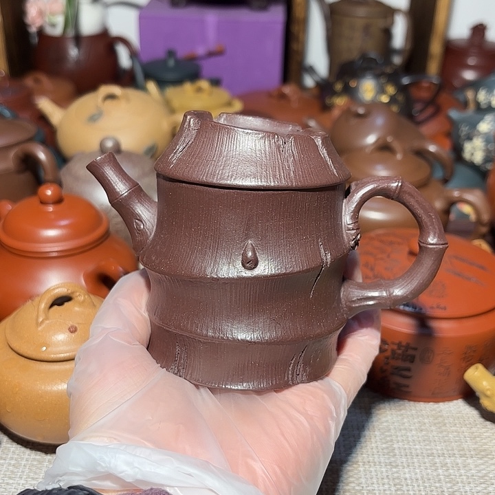 茶壶紫砂原矿宜兴紫砂190cc