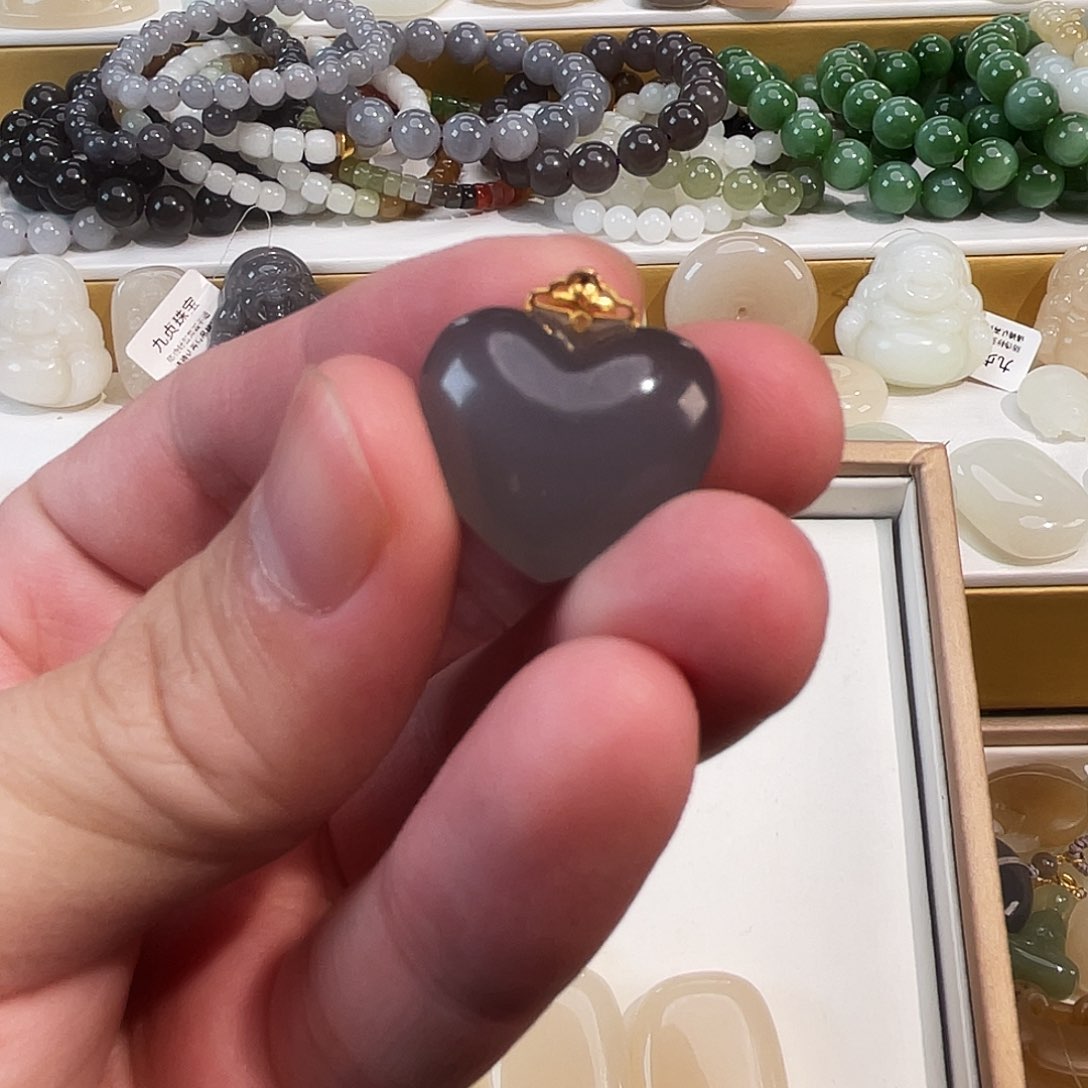 和田玉其他18K金镶嵌*️****