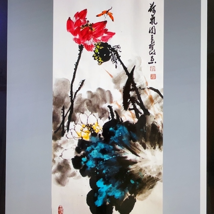 国画张圣敏先生纯手绘作品