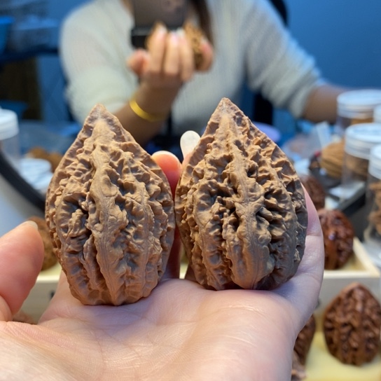 把件桃核东北秋子35