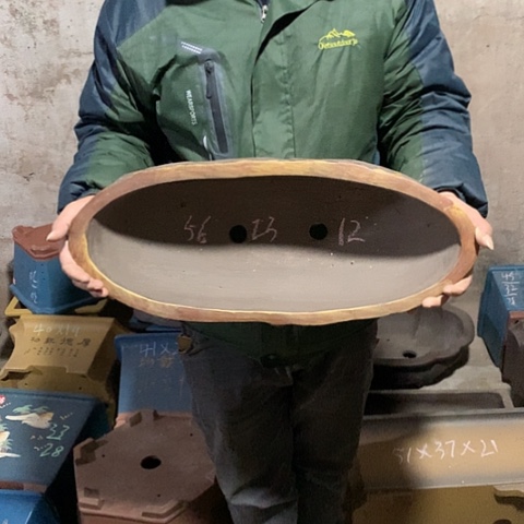 紫砂花盆手工制作