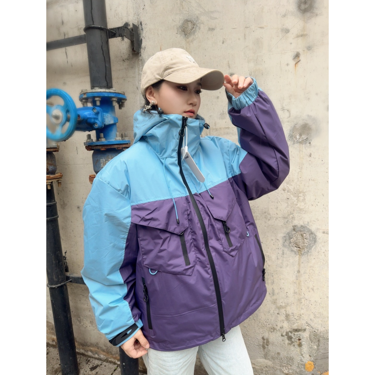 【Mona实拍】户外登山三合一冲锋衣男冬季保暖内胆可拆卸两件套