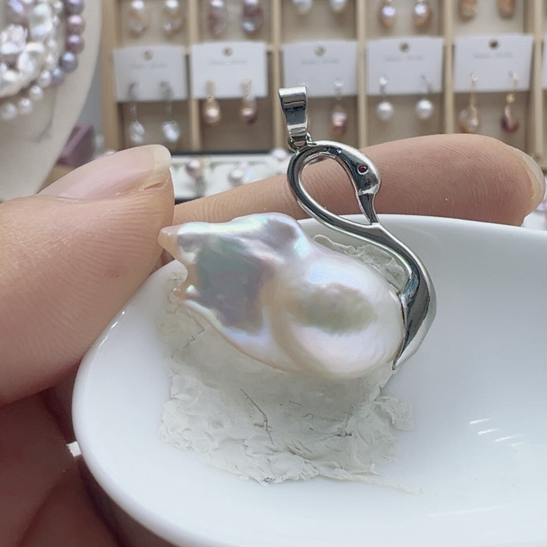 合金淡水珍珠天然淡水珍珠