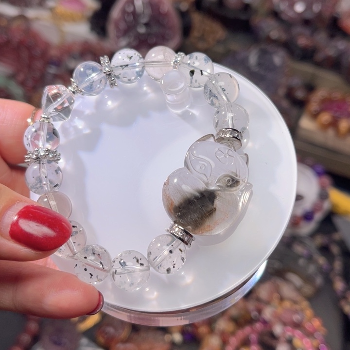 水晶颈饰未镶嵌订制