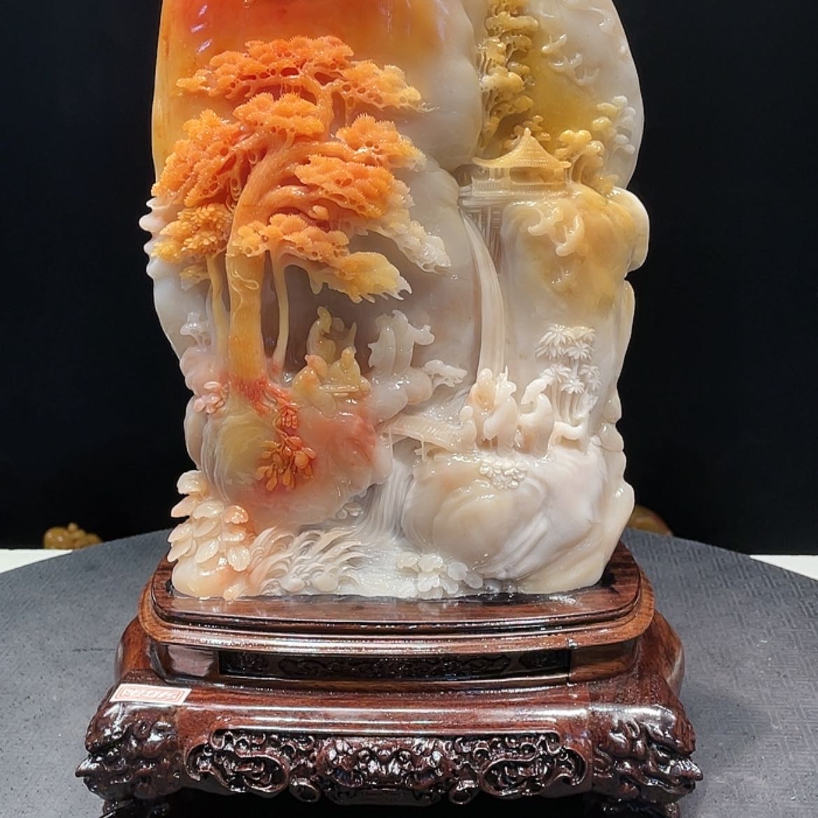 【闪购商品】寿山石用****4山水风光作品