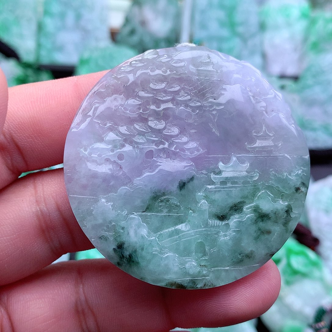 翡翠吊坠(不含链)未镶嵌