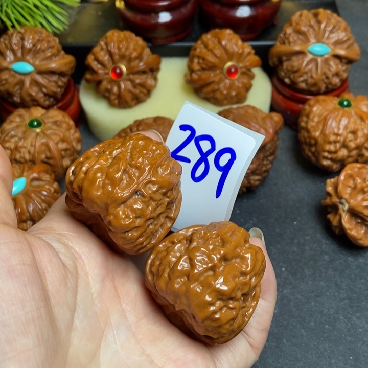 文玩核桃把件35蛤蟆289