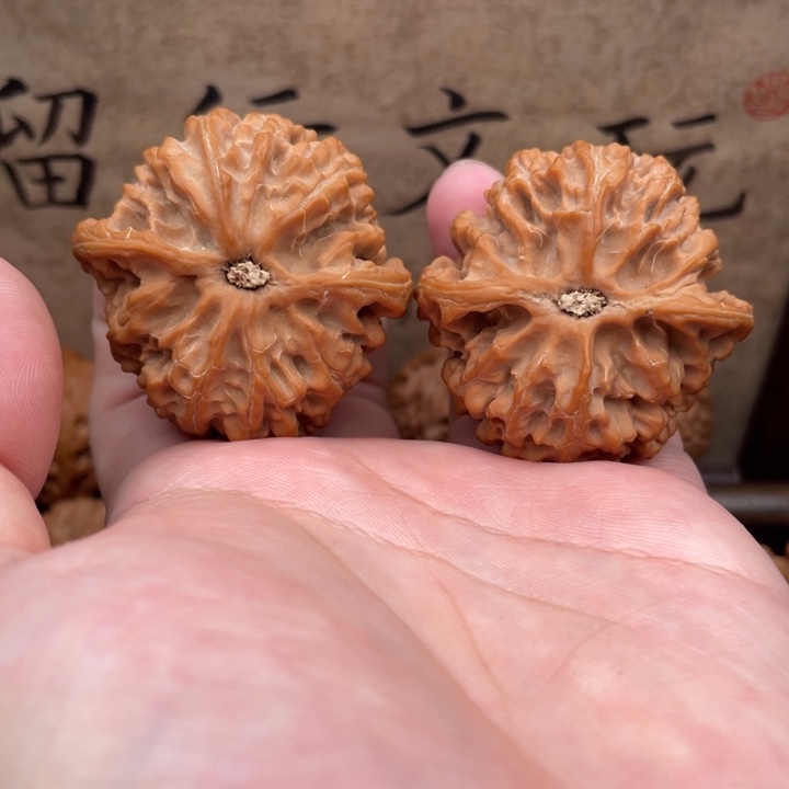 文玩核桃把件44苹果