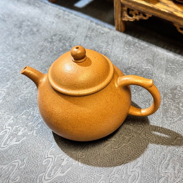 潘壶宜兴黄段泥紫砂壶全手工