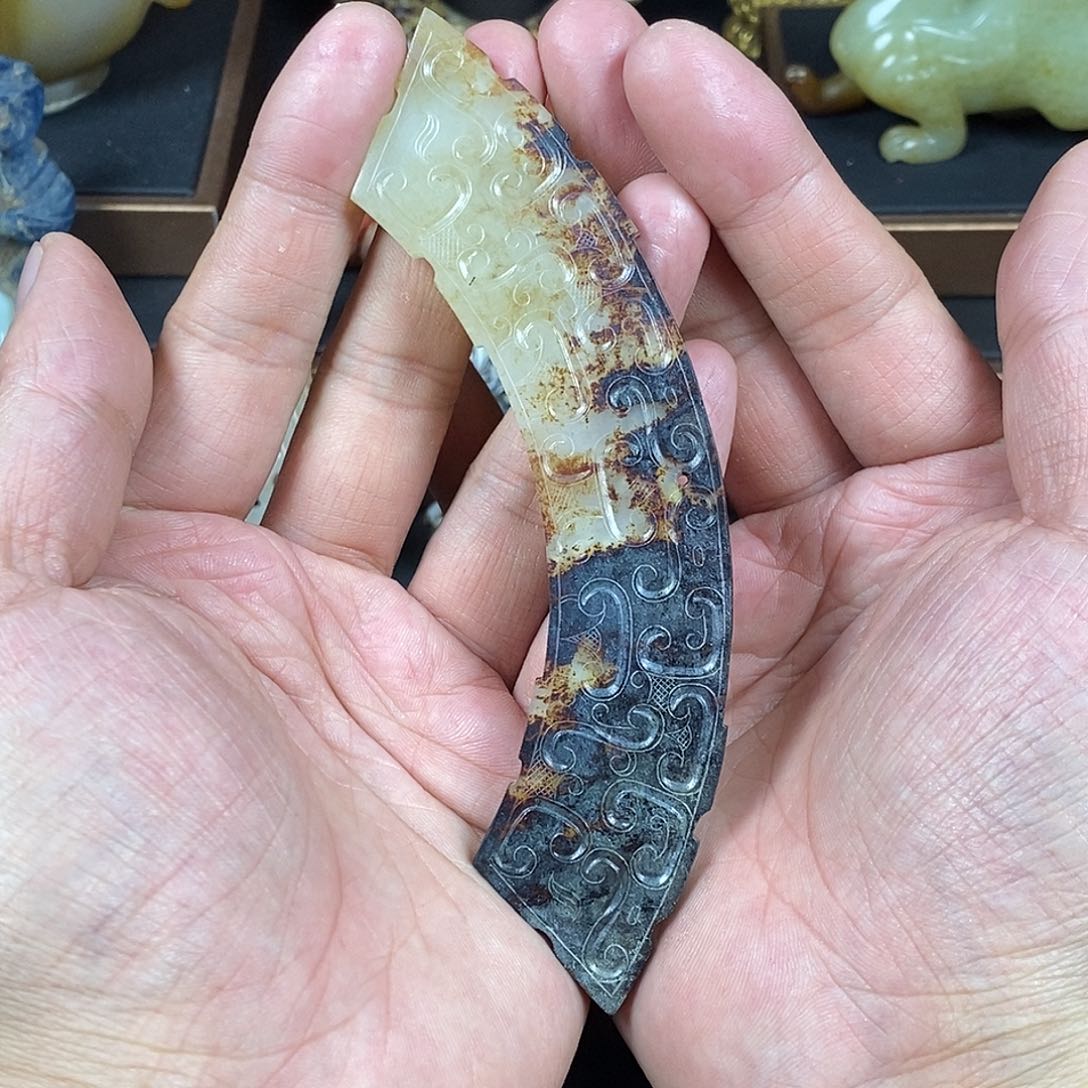 和田玉（糖玉）挂件未镶嵌綒*