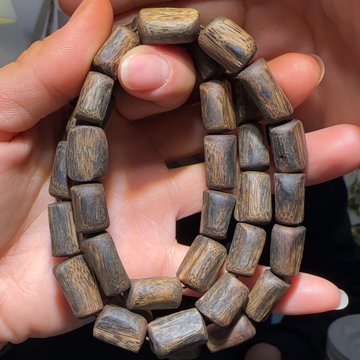 沉香手串蓝香链子41.5克