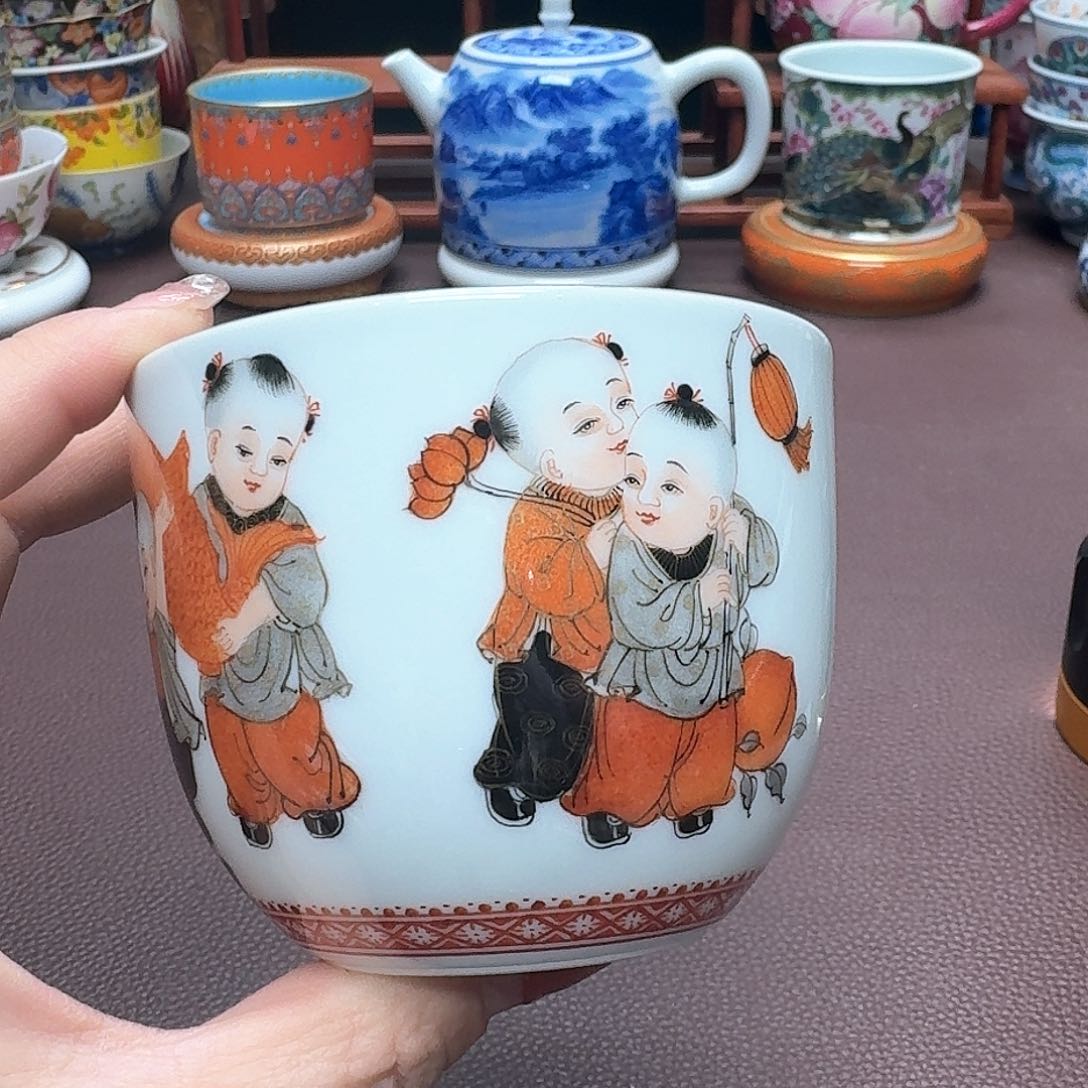 瓷片和景德镇仿古手工制作精品