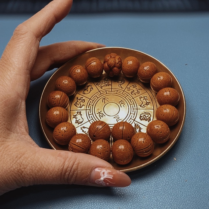 桃核手串苹果16全品16颗