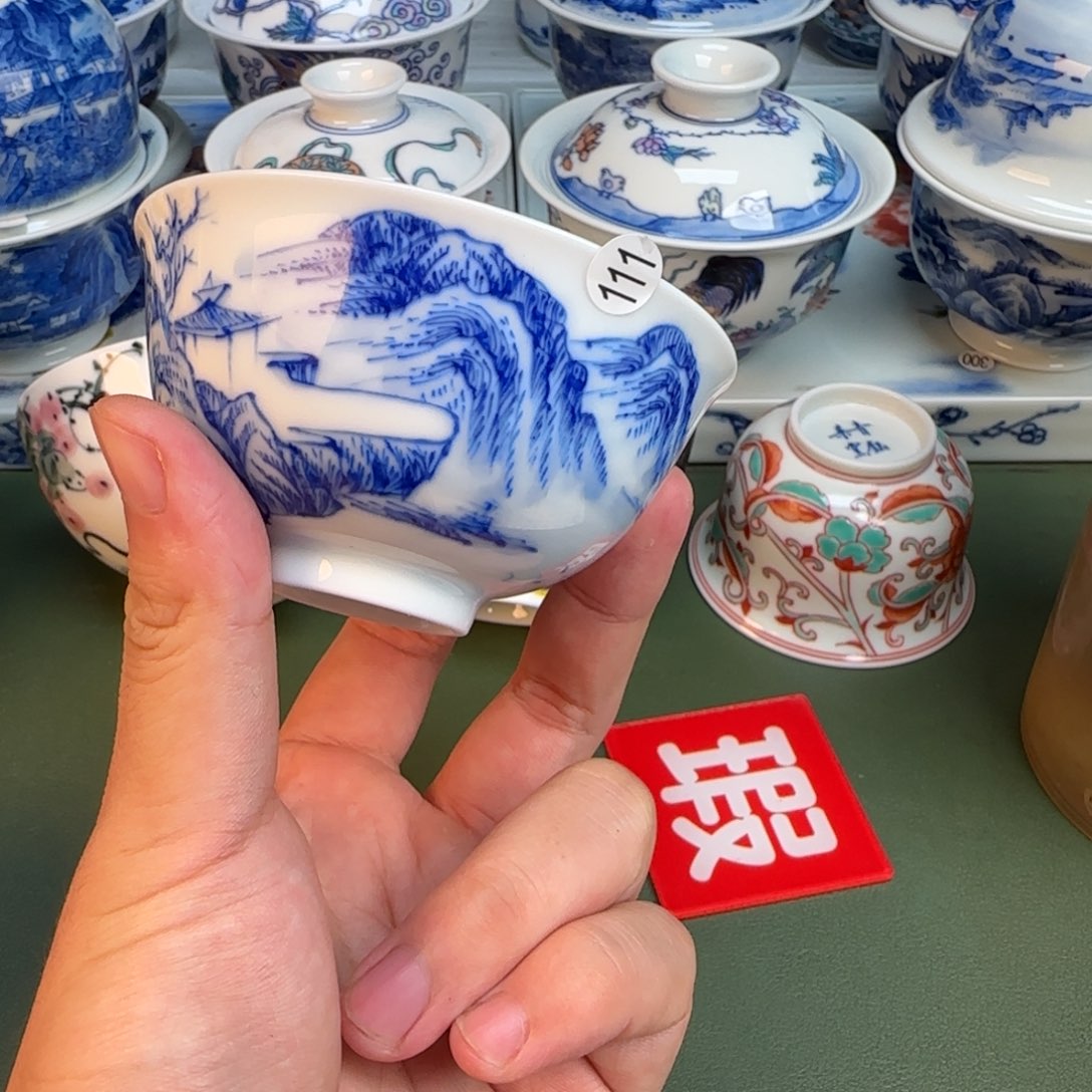 彦祖纯手工手绘茶具111