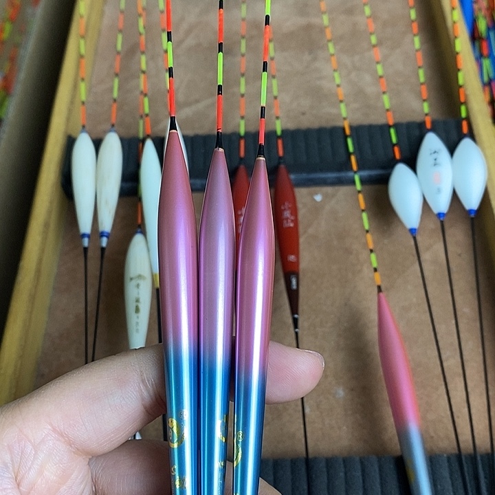 北***度茅草底钓浮漂2.0克一支橙黄尾2.0克2支红黄尾