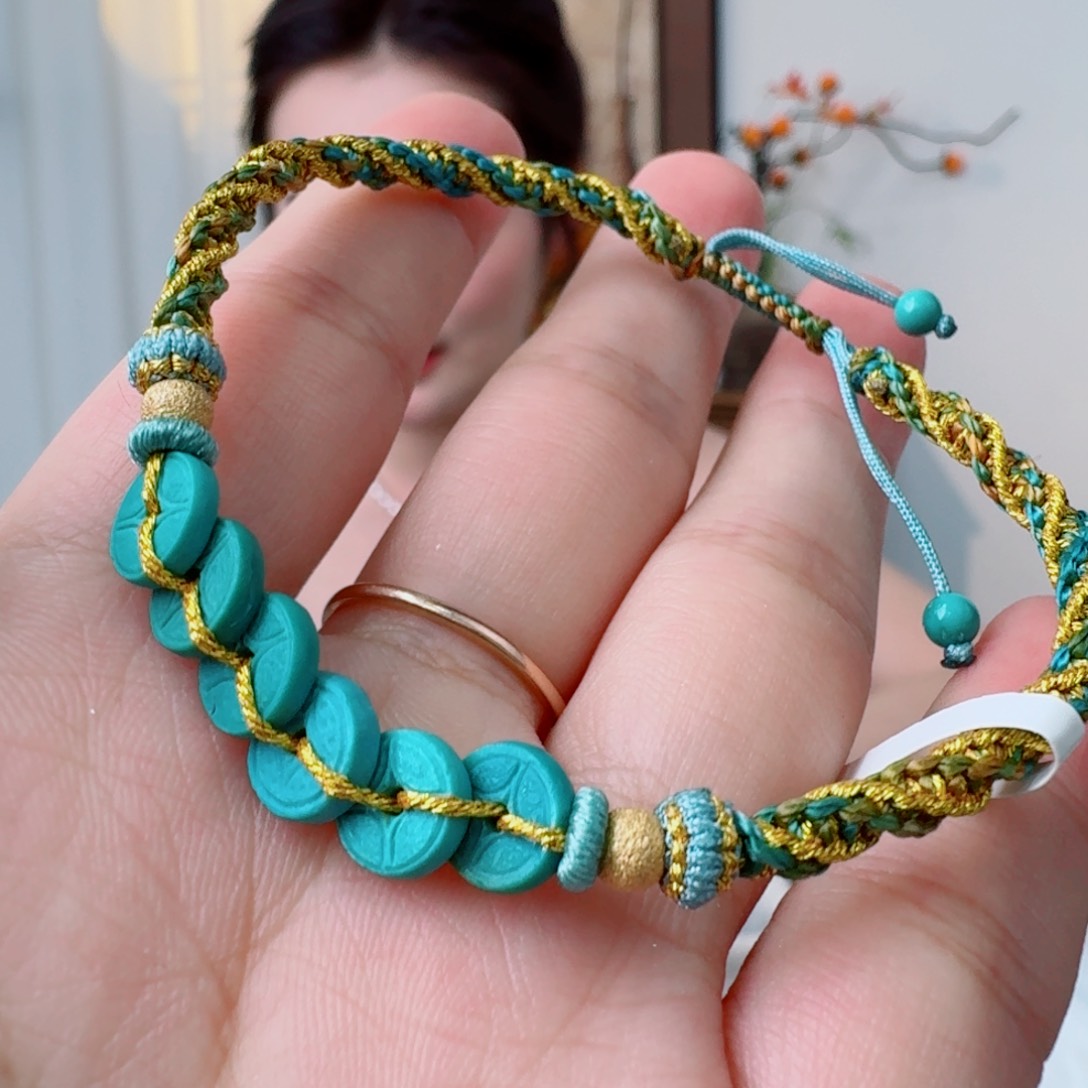 绿松石未镶嵌挂件