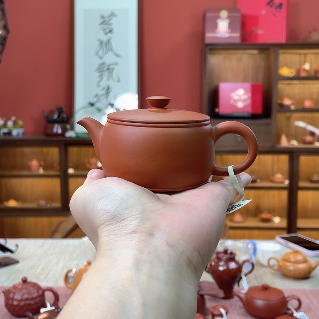 茶壶紫砂潮州全手工手拉壶