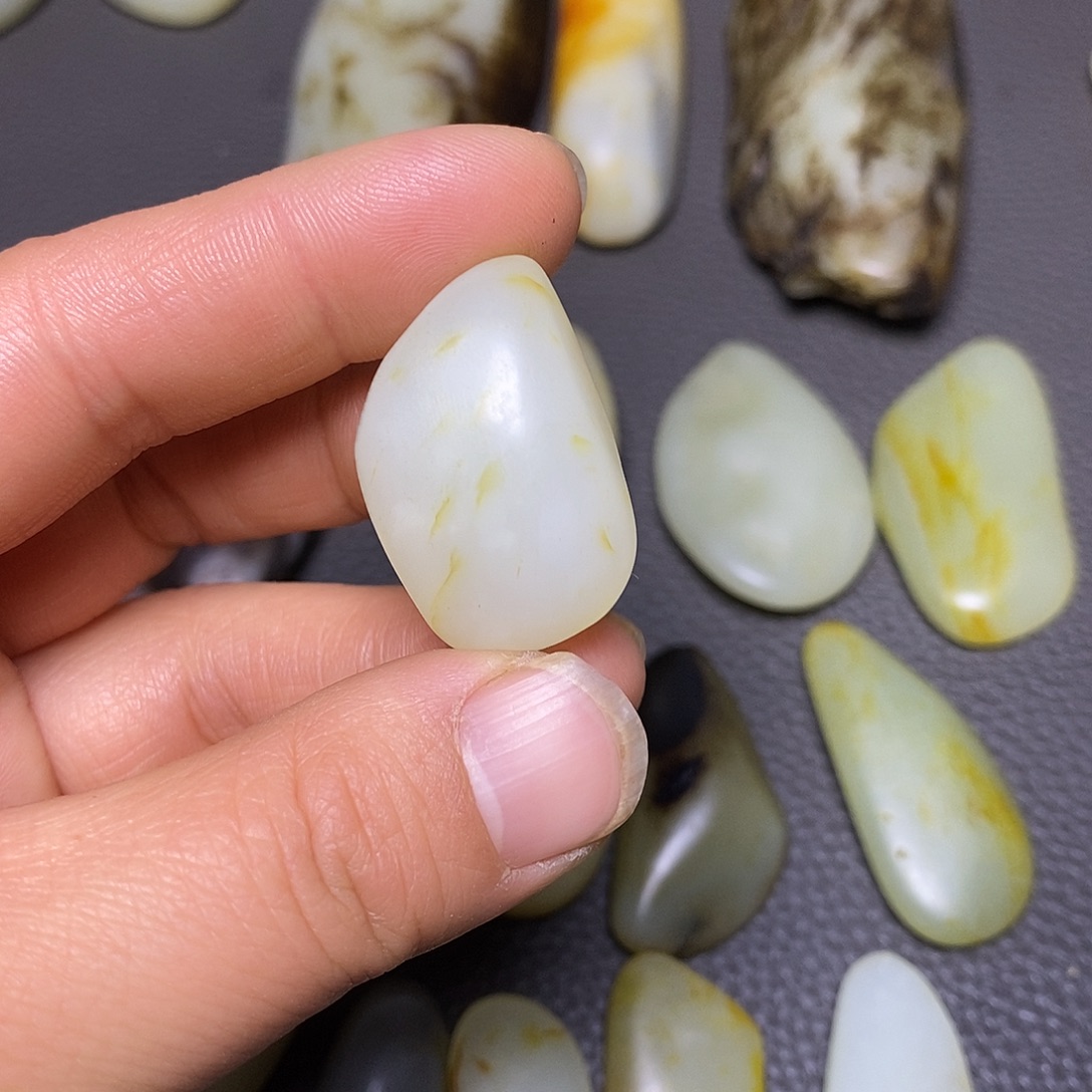 财***亿和田玉未镶嵌挂件