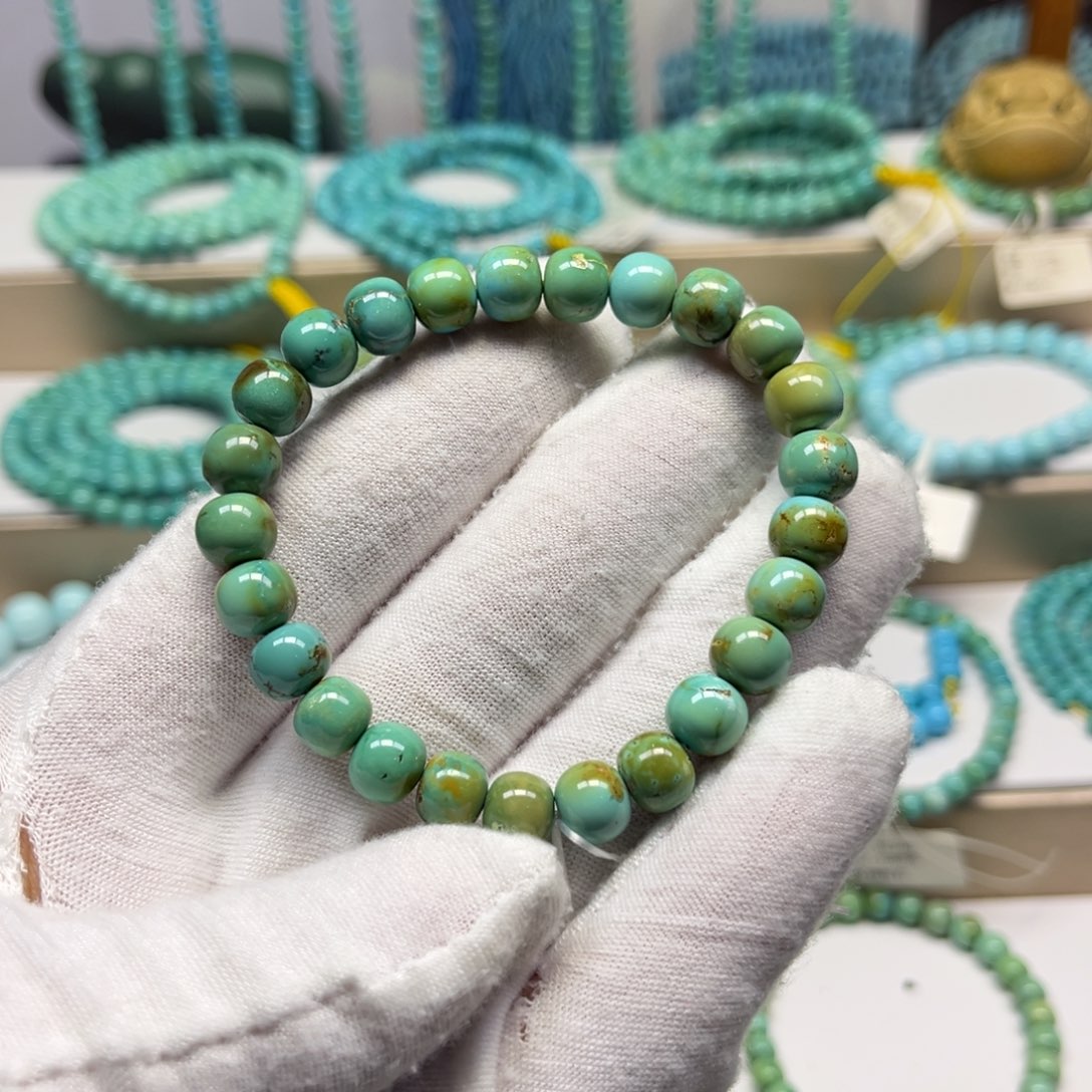 绿松石未镶嵌手链