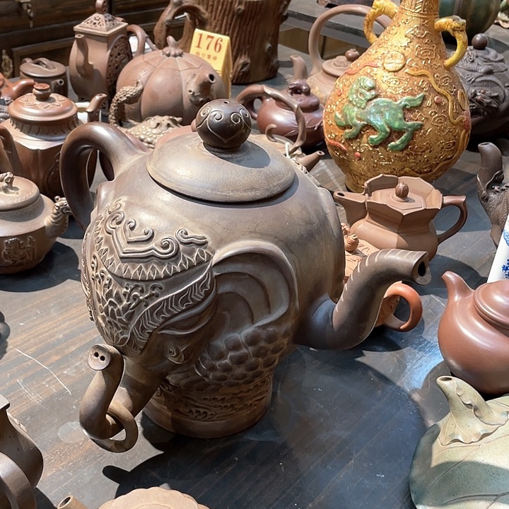 紫砂茶壶雲*宜兴紫砂壶