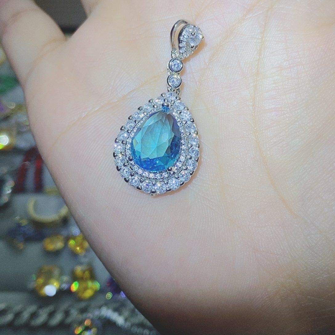 【闪购商品】托帕石戒指银S925镶嵌