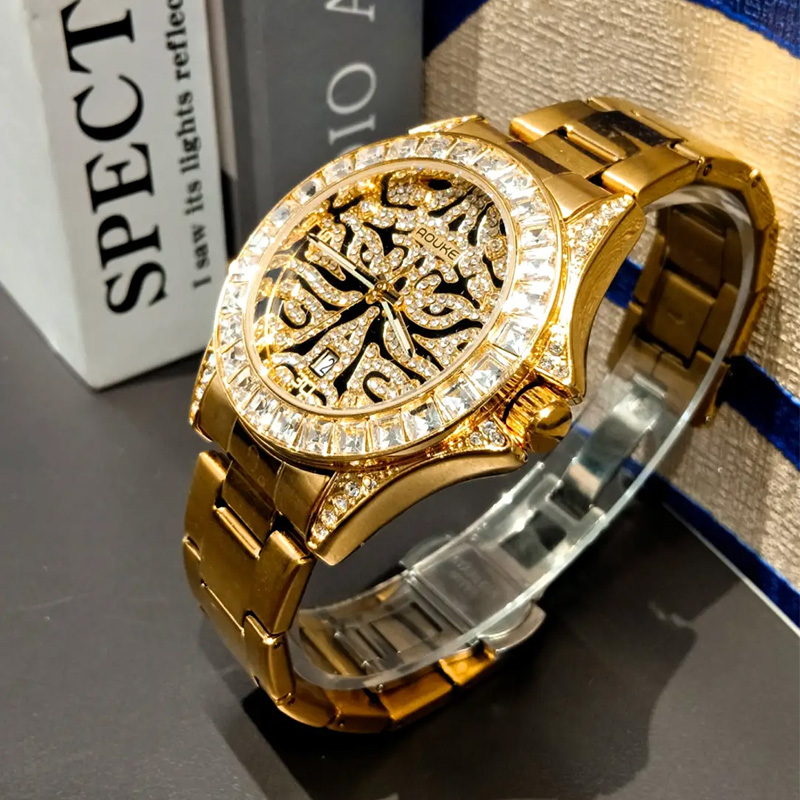 瑞士经典百搭全自动男士腕表送戒指aouke061