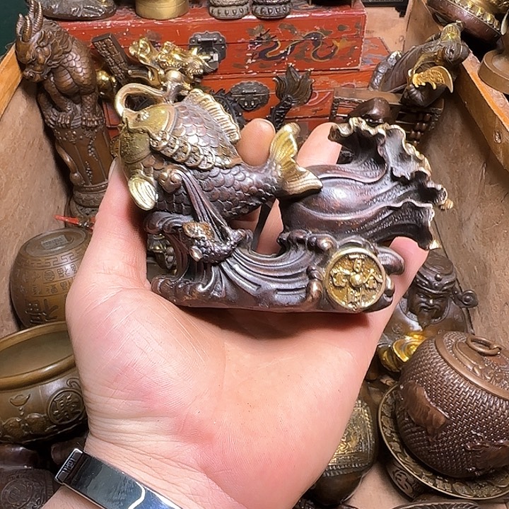 铜材质文玩摆件装饰