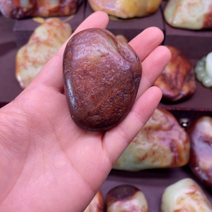 飞***波和田玉（糖玉）未镶嵌挂件