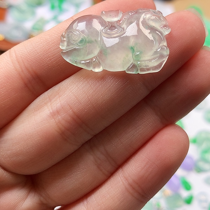 翡翠吊坠(不含链)未镶嵌马上有钱
