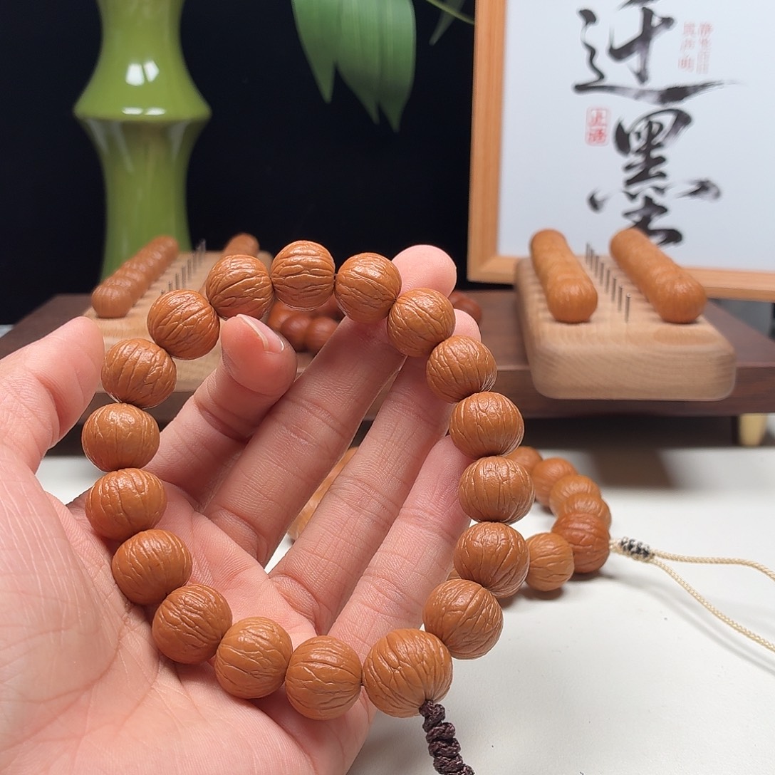 大***蛋猴头核桃吊坠15聚宝盆毕业