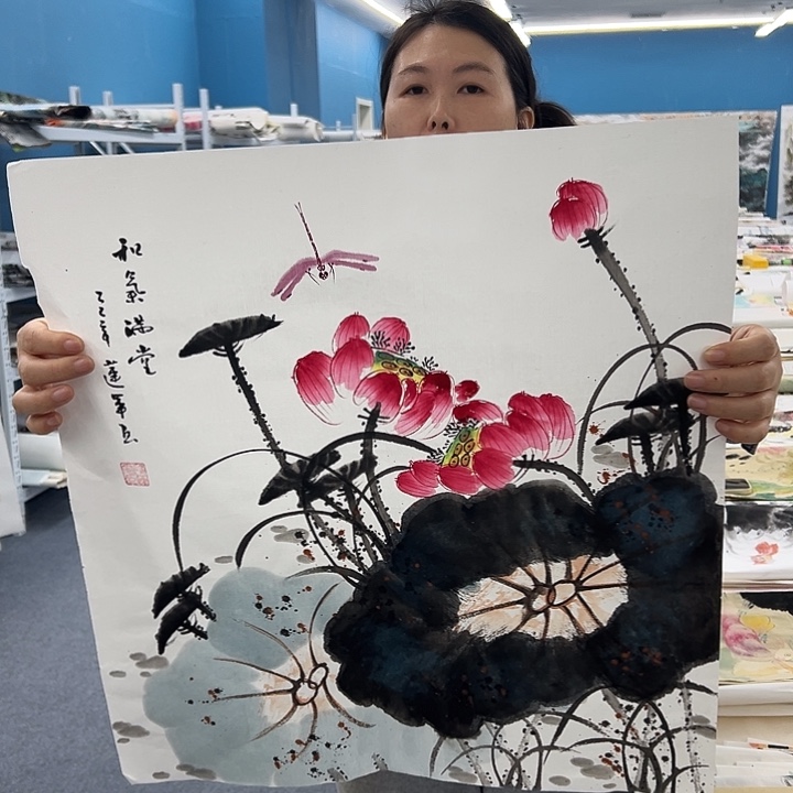 国画纯手绘作品图