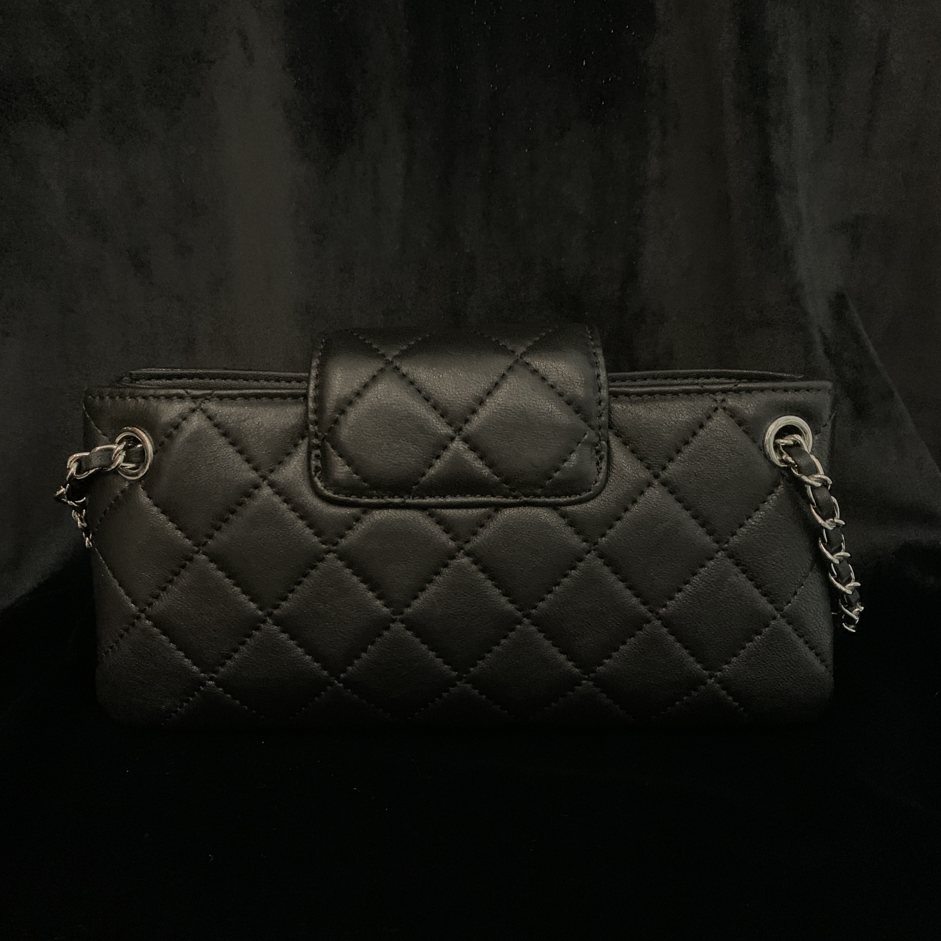 COCO DICV25新款高端定制时尚女包银横大眼 黑色