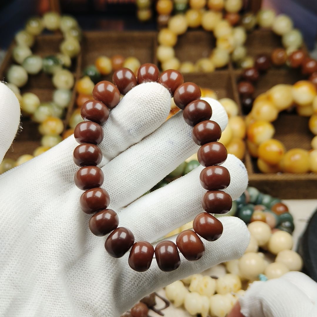 菩提根/象牙果手串B44