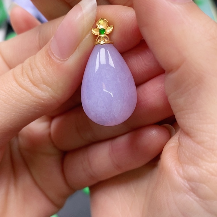 翡翠颈饰未镶嵌吊坠