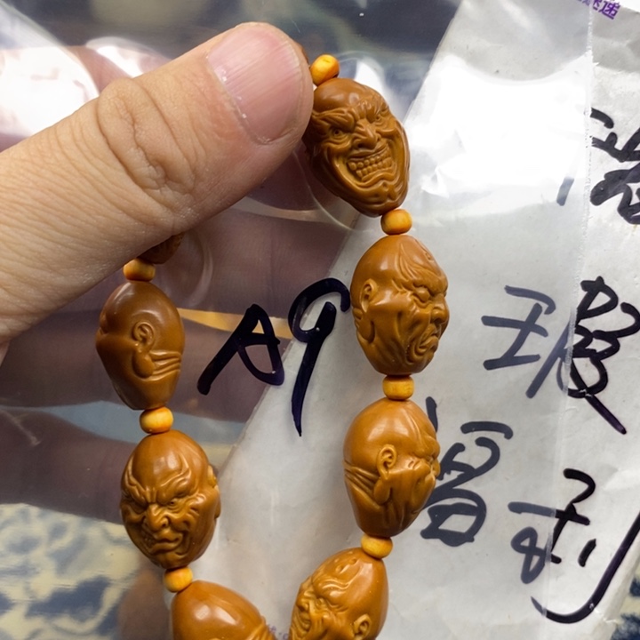 橄榄核手串/手链橄榄核雕工艺手串