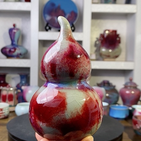 摆件禹州神后钧瓷原产地~